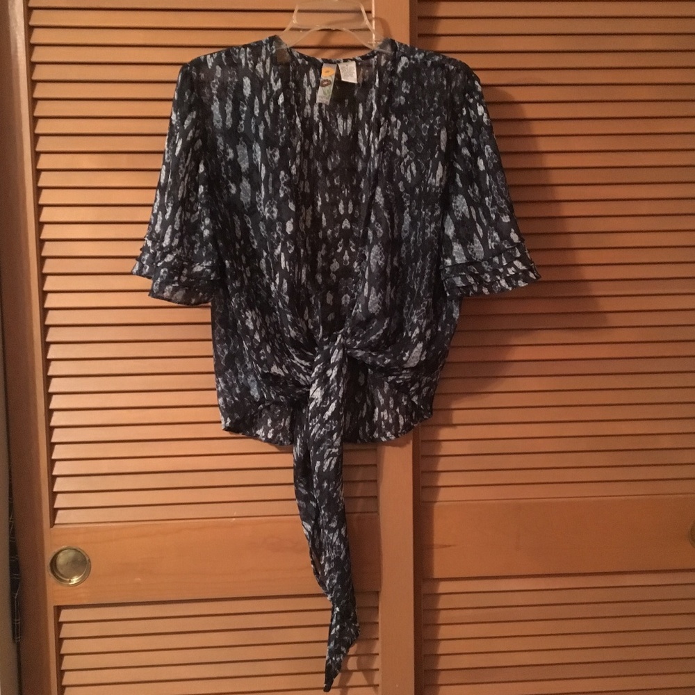 mimi chica sheer wrap